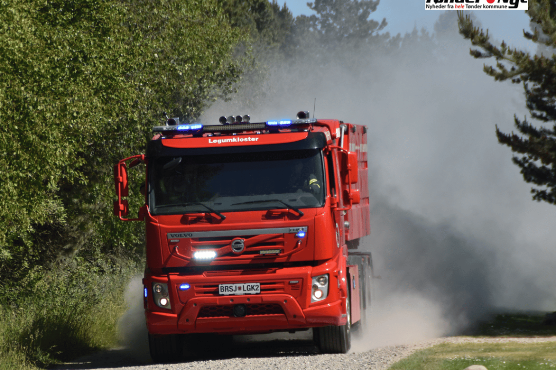 Formentlig glemt mad udløste brandalarm